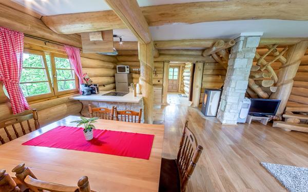 Bear'S Log Villa Seliste Dreznicko Luaran gambar